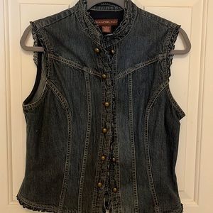 Bandolino Denim Vest